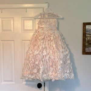 ROSEBUDS Blush Flower Girl Dress 6